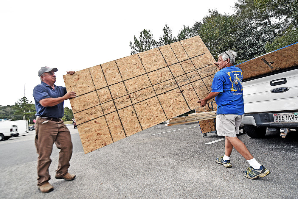 Hurricane Michael preparations